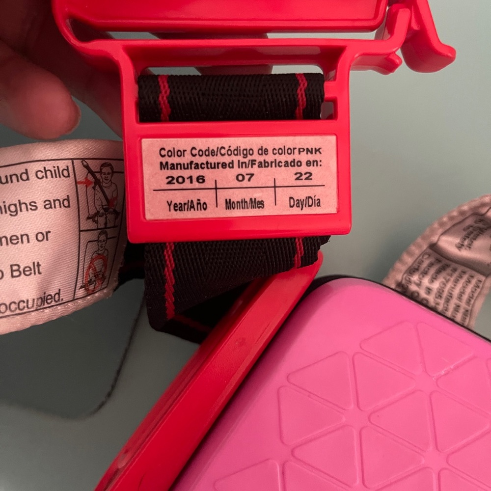 Mifold Booster Seat Pink
